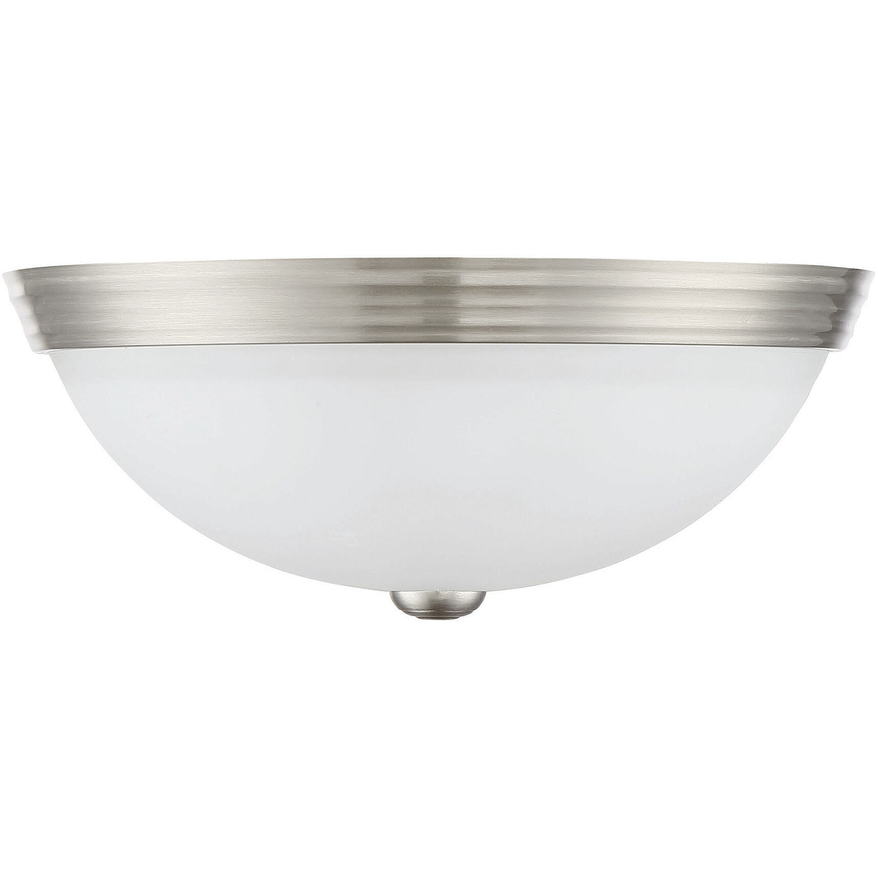 Stella 2 Light 13 inch Satin Nickel Flush Mount Ceiling Light, Essentials