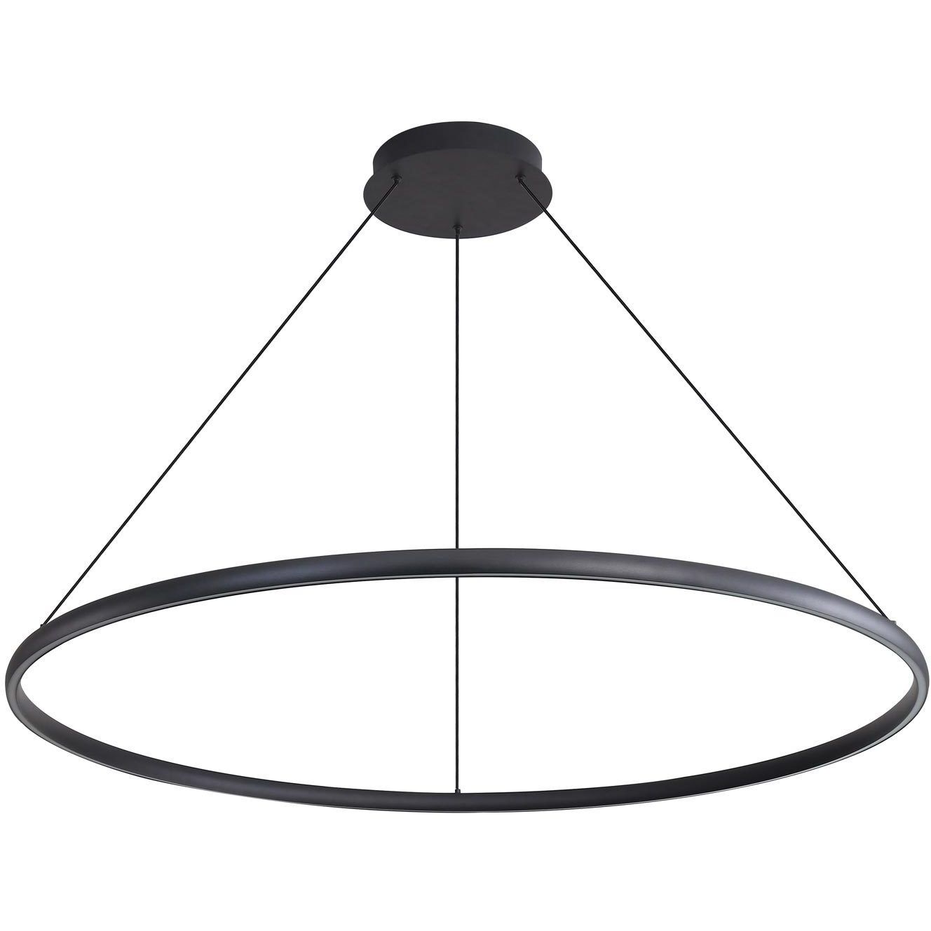 Veritas 35.38 inch 80.00 watt Sand Black Chandelier Ceiling Light