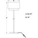 Burnaby 62.5 inch 100.00 watt Matte Brass Floor Lamp Portable Light