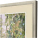 Garden Delight Pink and Multi and Beige and Blue Framed Art