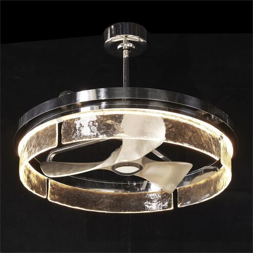 Sinclair 34 inch Chandelier with Fan