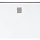 Hanging 44 X 28 inch Polished Nickel Mirror, Rectangle