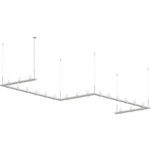 Intervals LED 204 inch Satin White Pendant Ceiling Light