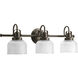 Archie 3 Light 26.25 inch Venetian Bronze Bath Vanity Wall Light