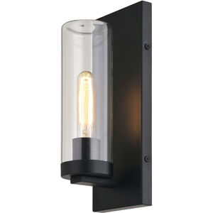 Grantley LED 12.5 inch Matte Black Outdoor Wall