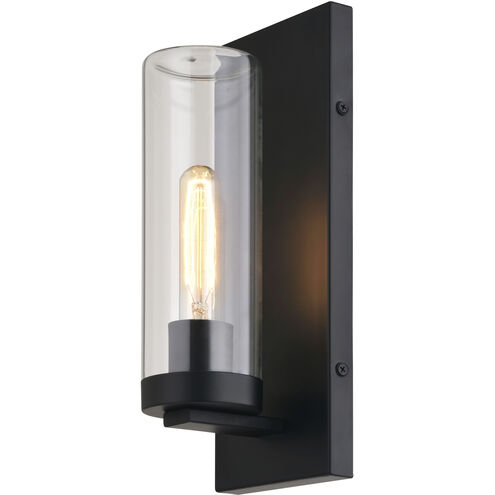 Grantley LED 12.5 inch Matte Black Outdoor Wall