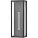 Estate Series Max 1 Light 20 inch Black Outdoor Wall Mount Lantern
