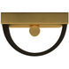 Gigi LED 5 inch Heritage Brass ADA Sconce Wall Light