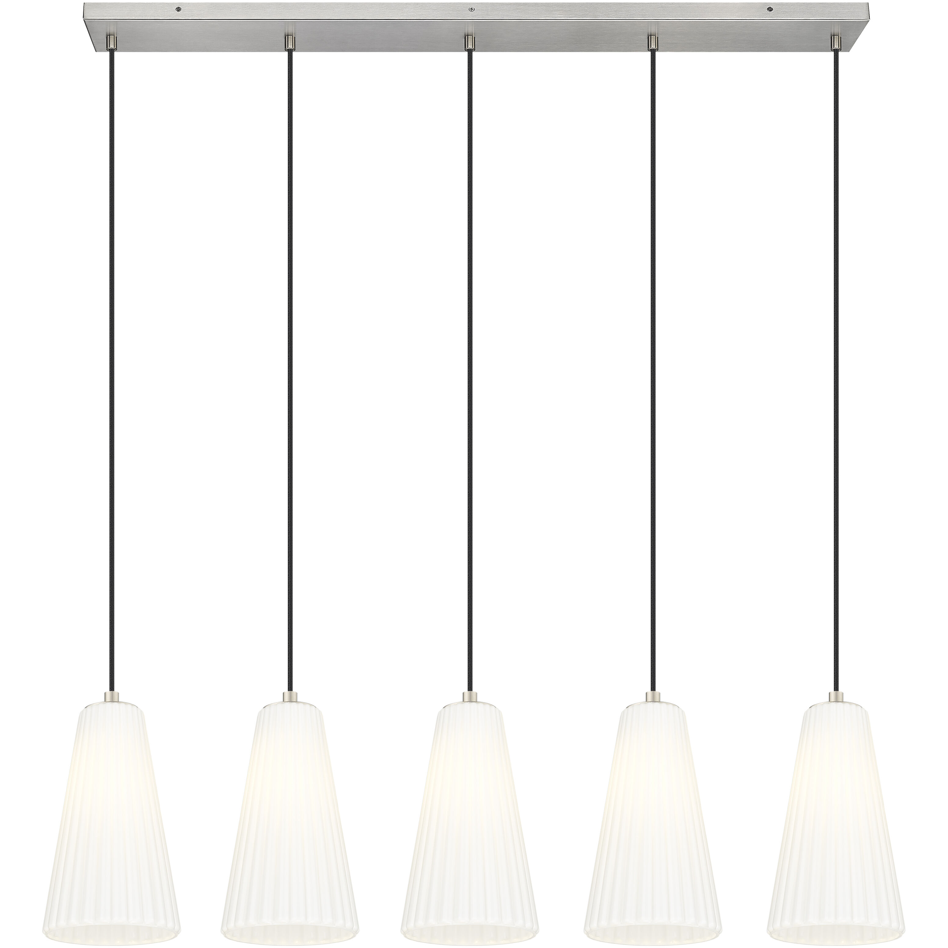 Z-Lite 3043P6-5L-BN Farrell 5 Light 42 inch Brushed Nickel