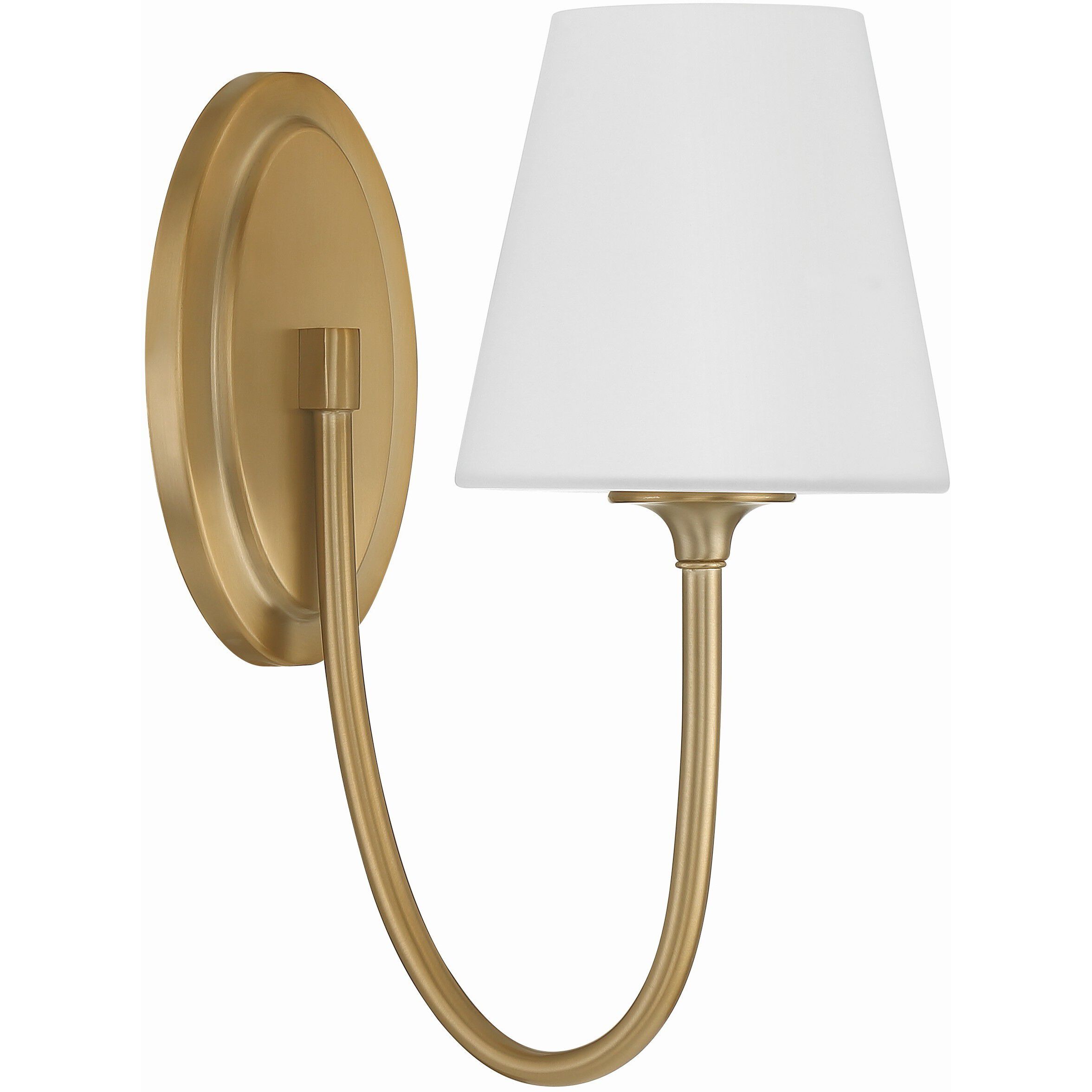 Juno Bath Sconce Wall Light in Vibrant Gold