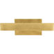 Sean Lavin Dessau 9.1 watt Natural Brass Picture Light Wall Light, Integrated LED