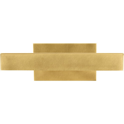 Sean Lavin Dessau 9.1 watt Natural Brass Picture Light Wall Light, Integrated LED