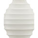 Abbeville 30.5 inch 150 watt White and Clear with Polished Brass Table Lamp Portable Light