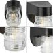 Polycarbonate Outdoor Outdoor Wall Lantern in Black