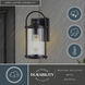 Winfield LED 11.5 inch Matte Black Outdoor Wall