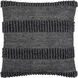 Nysa 20 X 20 inch Steel Grey/Onyx/Pale Slate/Ink/Charcoal/Jet Black Accent Pillow
