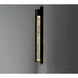 Cascade LED 21 inch Black Outdoor Wall Mount