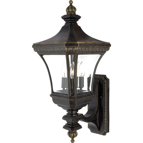 Devon 3 Light 26 inch Imperial Bronze Outdoor Wall Lantern