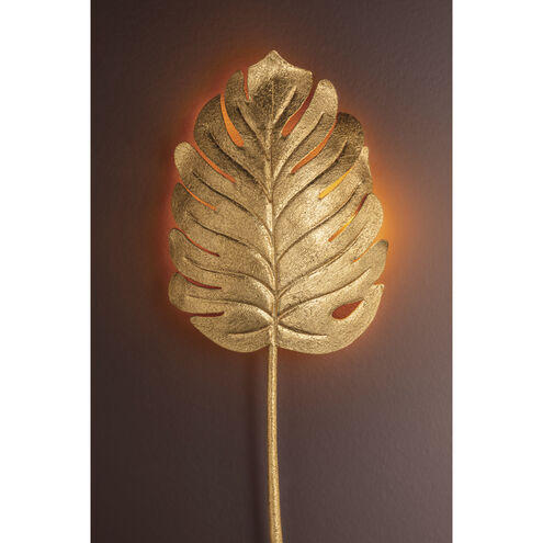 Seychelles 2 Light 11.25 inch Vintage Gold Leaf ADA Wall Sconce Wall Light