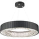 Beyond Andean LED 32.8 inch Charcoal Oak Pendant Ceiling Light