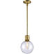 Zigrina 1 Light 7.88 inch Aged Brass Pendant Ceiling Light