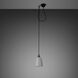 Hooked 1.0 LED 5.51 inch Stone / Steel Pendant Ceiling Light