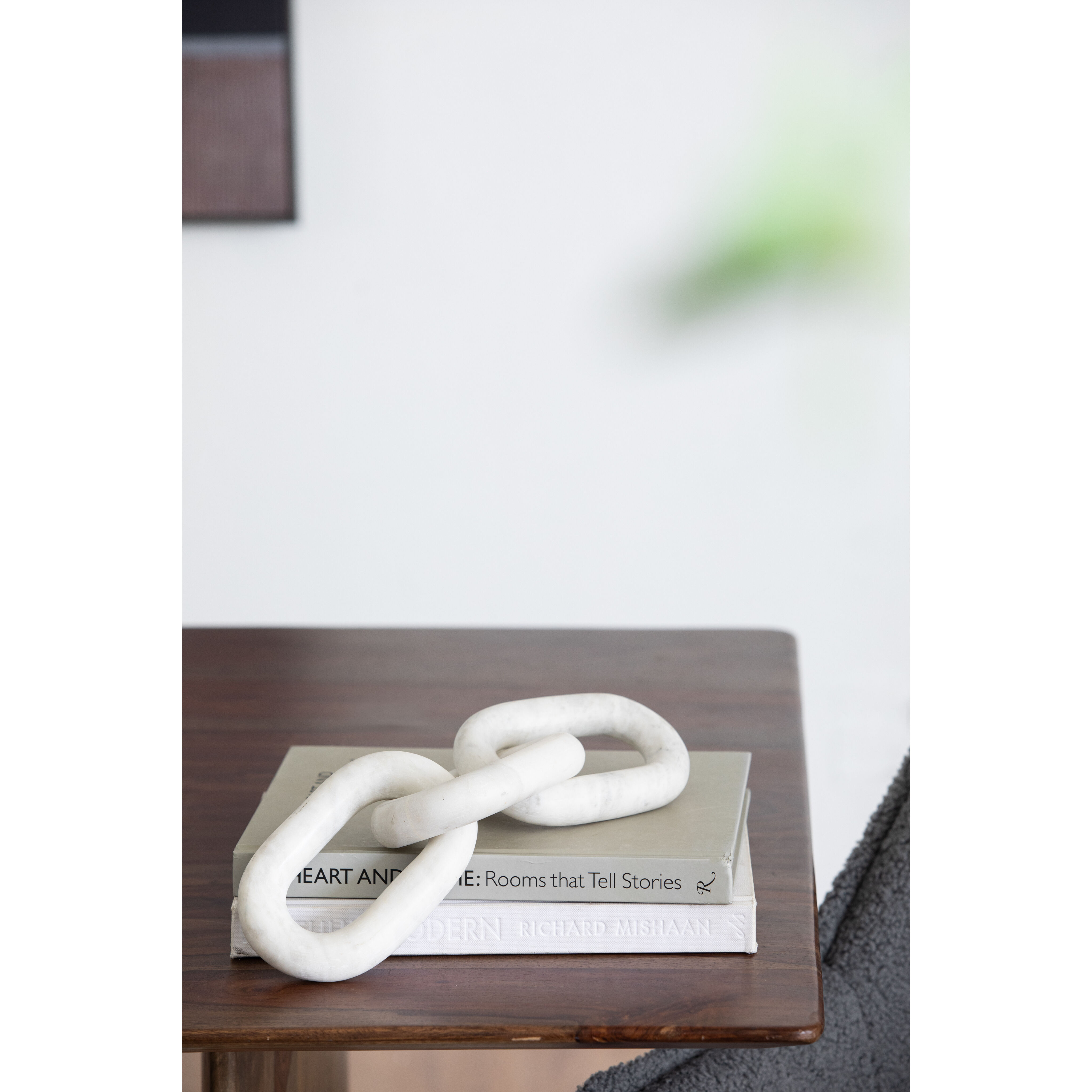 Anita White Marble Chain