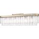 Ciara 6 Light 42 inch White Gold Flush Mount Ceiling Light