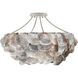 Seahouse 6 Light 22 inch Smokewood Chandelier Ceiling Light