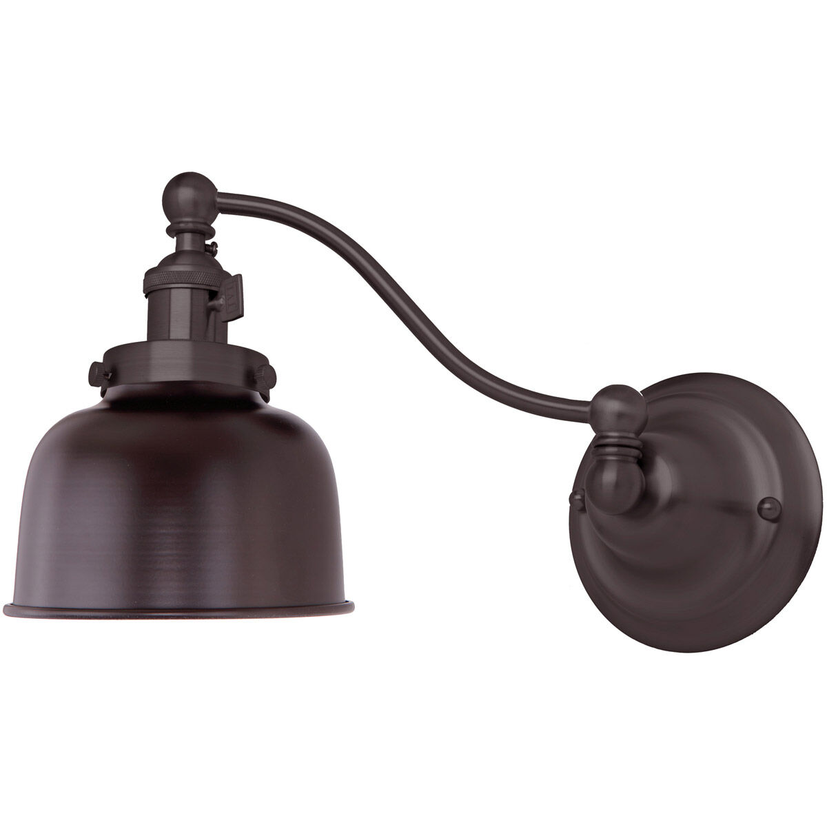 Soho 13 inch 100.00 watt Oil Rubbed Bronze Swing Arm Wall Sconce Wall Light