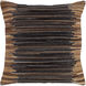 Zander 20 X 20 inch Dark Brown Pillow Kit, Square