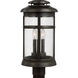 Sean Lavin Newport 3 Light 18.5 inch Antique Bronze Outdoor Post Lantern