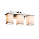 Textile LED 21 inch Matte Black Bath Bar Wall Light