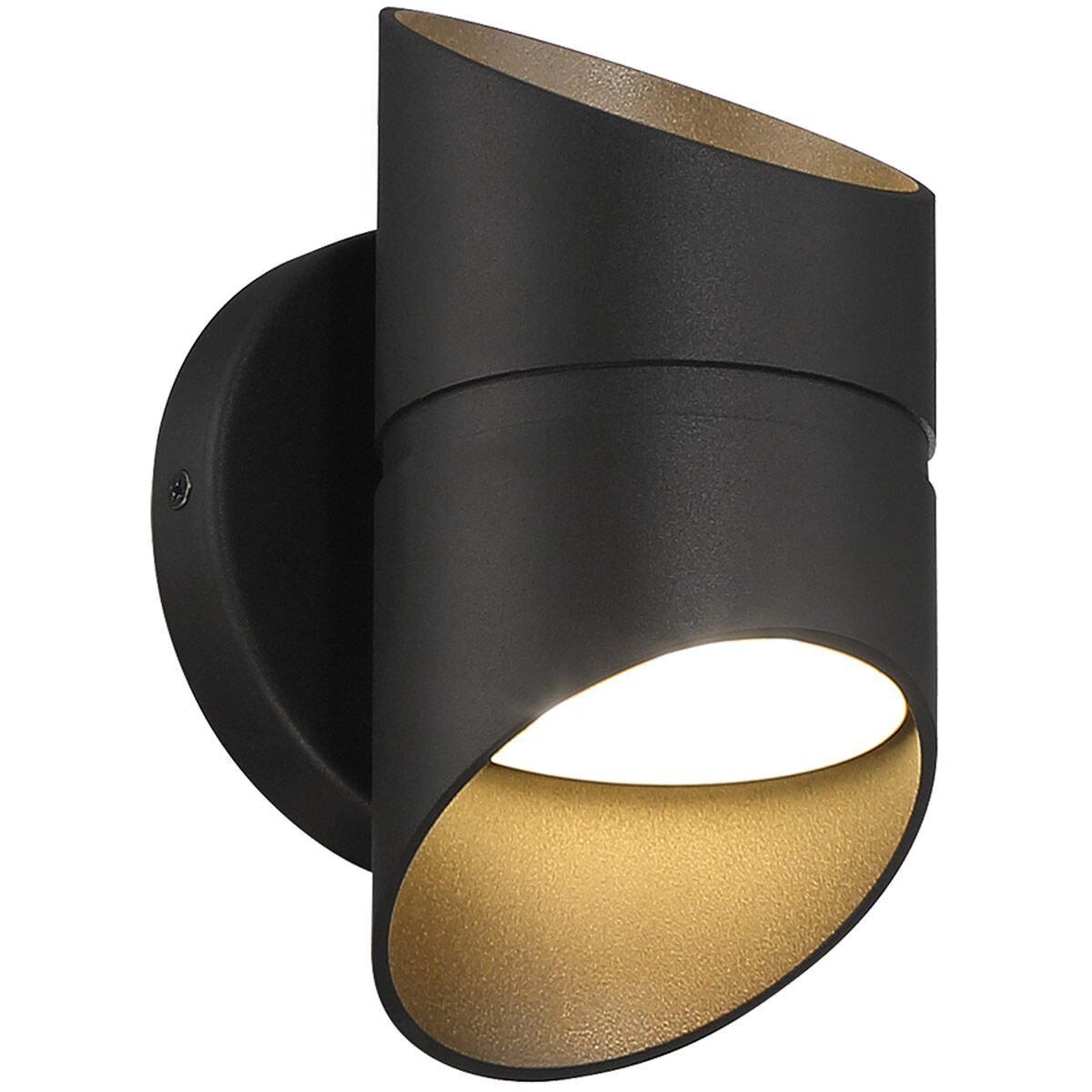 Marino LED 8 inch Black Outdoor Wall Sconce