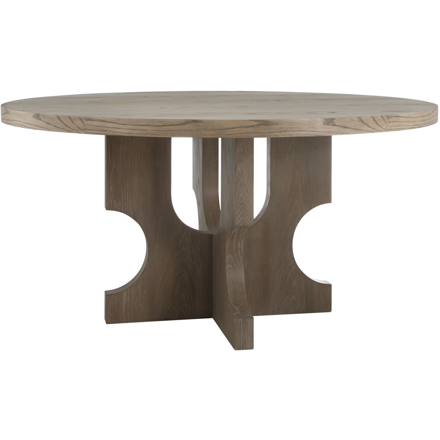 Sylvie 60 X 60 inch Cerused Natrual Dining Table