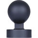Bergen LED 6.5 inch Black Outdoor Lantern