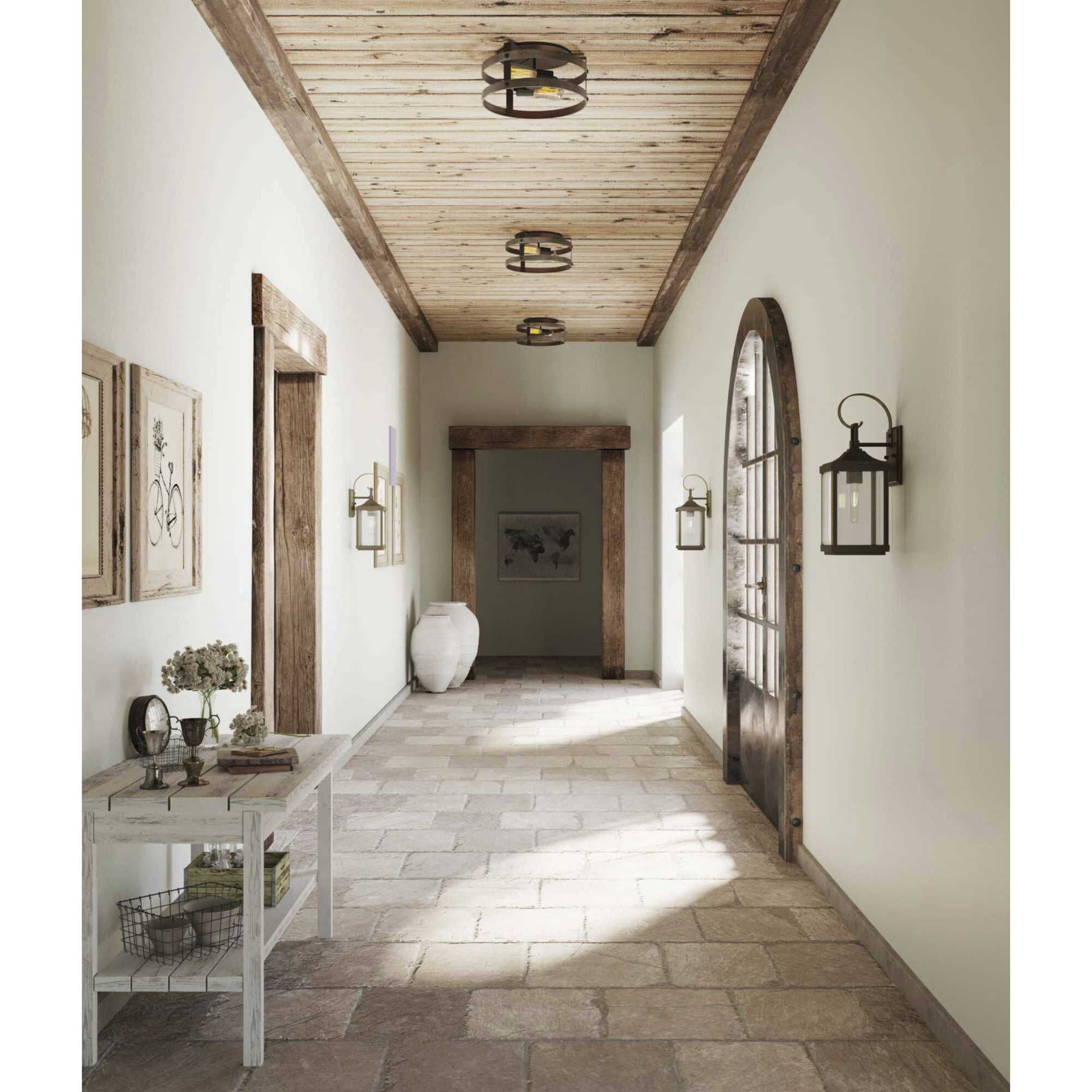 Gibbes Street 2 Light 22 inch Antique Bronze Outdoor Wall Lantern, Medium, Design Series