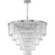 Canada 15 Light 32 inch Chrome Chandelier Ceiling Light