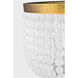 Christiane Lemieux Bellecour 4 Light 18 inch Vintage Gild Flush Mount Ceiling Light