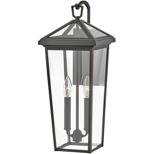 Estate Series Alford Place Outdoor Wall Mount Lantern in Oil Rubbed Bronze, Non-LED