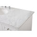 Clarence 48 X 22 X 35 inch White Vanity Sink Set