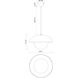 Alora Mood Rubio 1 Light 16 inch Matte Black Pendant Ceiling Light