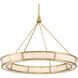 Velaris LED 36.25 inch Legacy Brass Pendant Ceiling Light