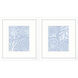 Waterside Blue and White Framed Art, Propac