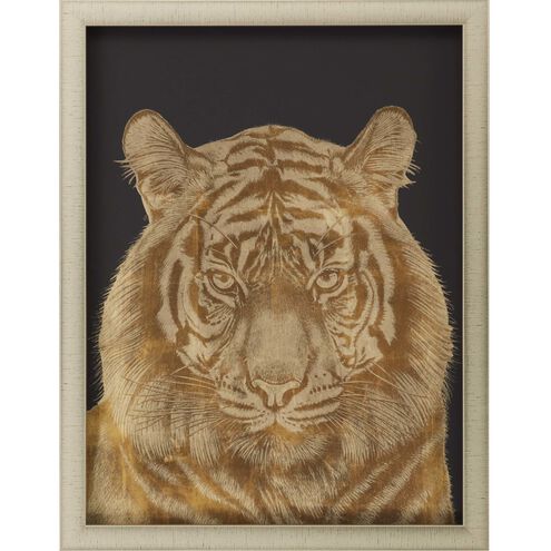 Animals Collection Orange Framed Art