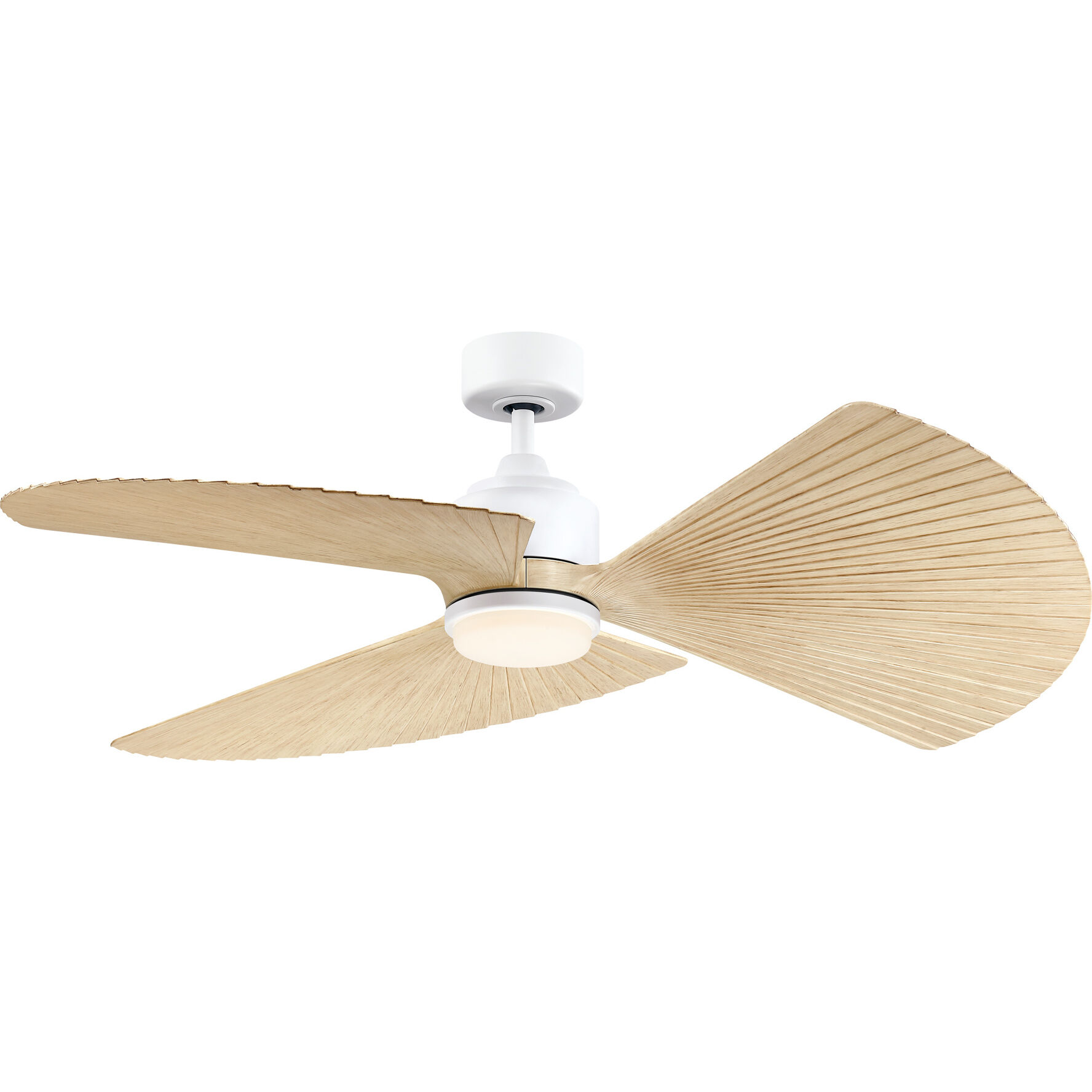TriAire Custom Matte White 25.25 inch Each Fan Blades