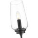 Clara Wall Sconce Wall Light in Matte Black