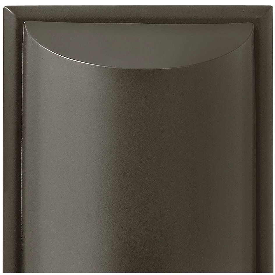 Cascade Outdoor Wall Mount Lantern in Bronze, Small