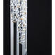 Forever Zoe 37.4 inch 7 watt Polished Chrome Table Lamp Portable Light