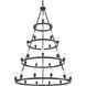 Ballston Saloon 30 Light 50 inch Matte Black Chandelier Ceiling Light